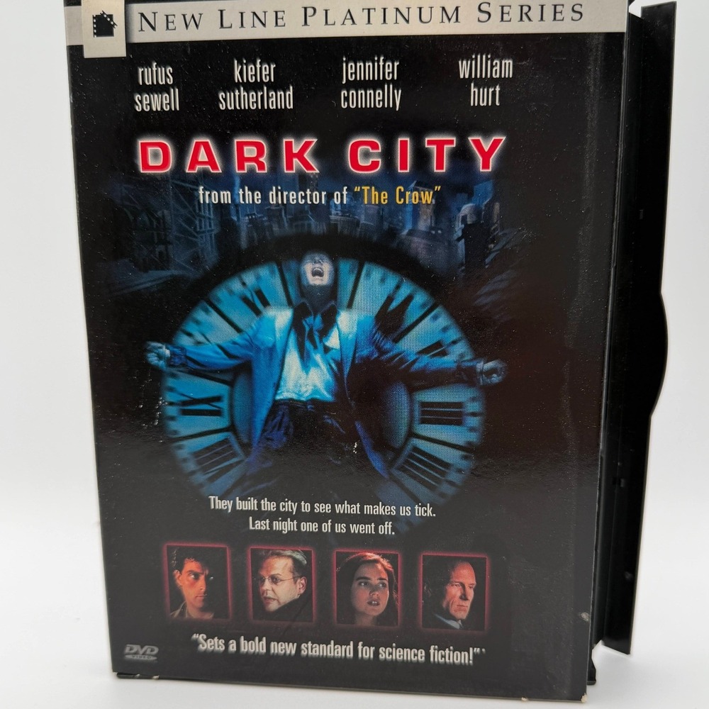 Dark City DVD New Line Platinum Series Sci-Fi Neo-Noir Alex Proyas 1998 Movie